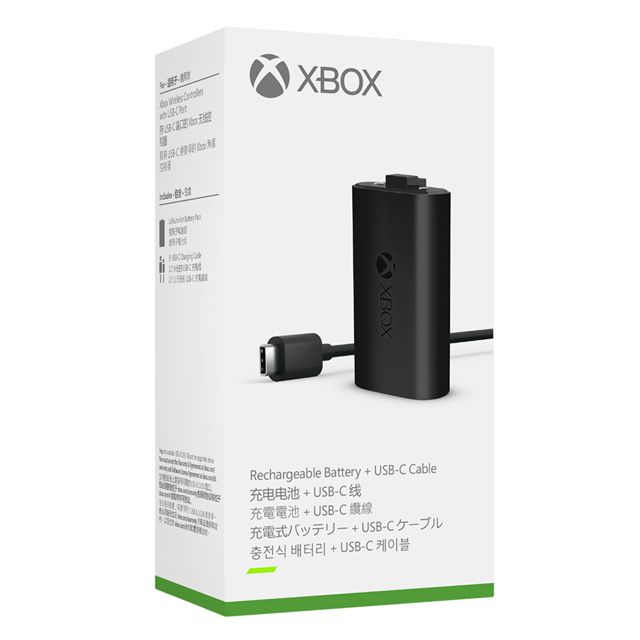 Xbox 充電式電池+ USB-C 纜線《台灣公司貨》 - PChome 24h購物