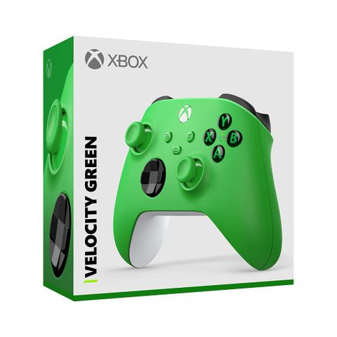 XBOX 無線控制器- 活力綠 遊戲手把 (相容 Xbox Series X|S、Windows 10/11、Android 和 iOS)