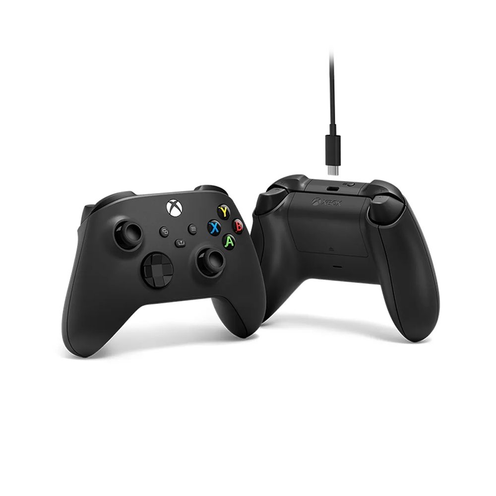 XBOX360 XBOX 無線控制器 +USB-C 纜線(2.7m) 磨砂黑 遊戲手把 (相容 Xbox Series X|SWindows 10/11Android 和 iOS)