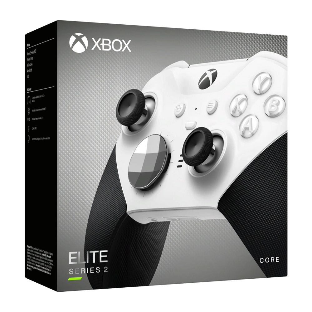 Xbox 【Microsoft 微軟】Xbox Elite 白無線控制器2代-輕裝版 台灣公司貨