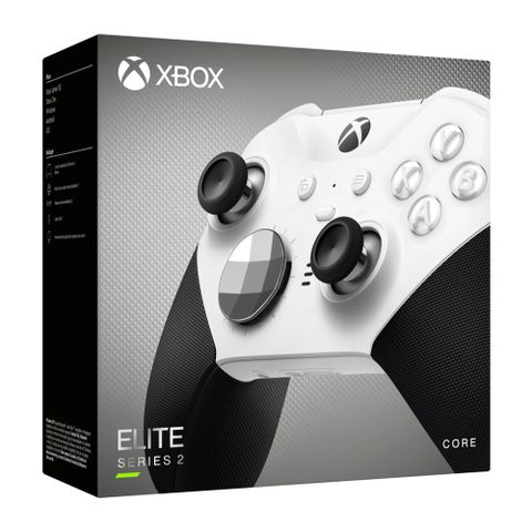 Xbox 【Microsoft 微軟】Xbox Elite 白無線控制器2代手把-輕裝版 台灣公司貨