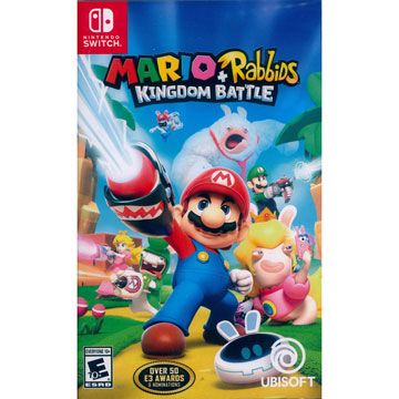 Nintendo 任天堂 Switch《瑪利歐  瘋狂兔子 王國之戰 Mario + Rabbids Kingdom Battle》中英文美版