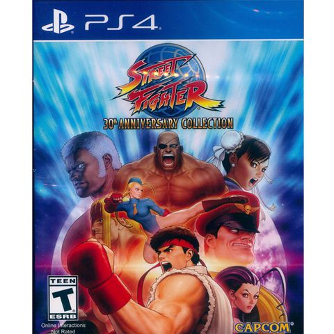 PlayStation PS4《 快打旋風 30 週年紀念合集 Street Fighter 30th Anniversary Collection》中英日文美版