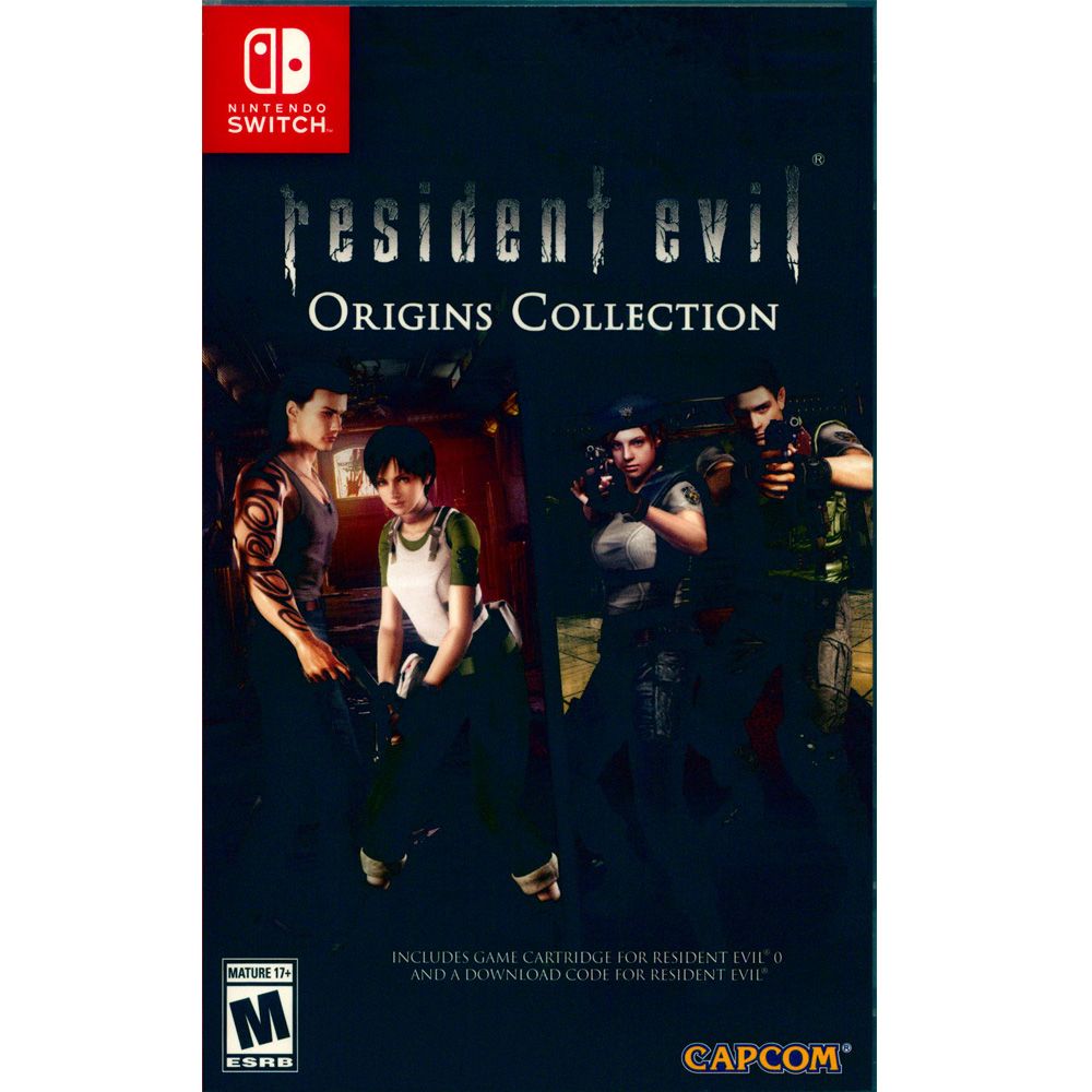 Nintendo 任天堂 NS Switch《惡靈古堡 起源精選輯 Resident Evil Origins Collection》中英日文美版