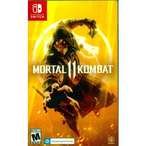 NS Switch《真人快打 11 Mortal Kombat 11》中英文美版