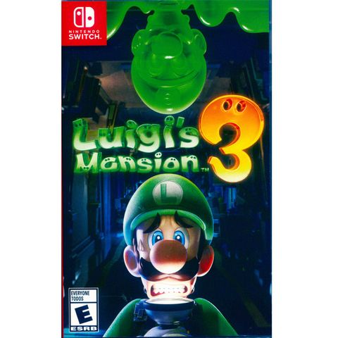 NS Switch《 路易吉洋樓 3 Luigis Mansion 3》中英日文美版