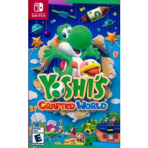NS Switch《 耀西的手工世界 Yoshis Crafted World》中英日文美版