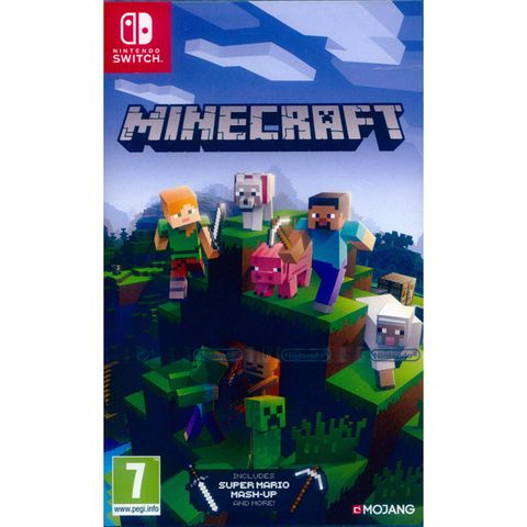 Nintendo 任天堂 NS Switch《 我的世界 Minecraft》中英日文歐版