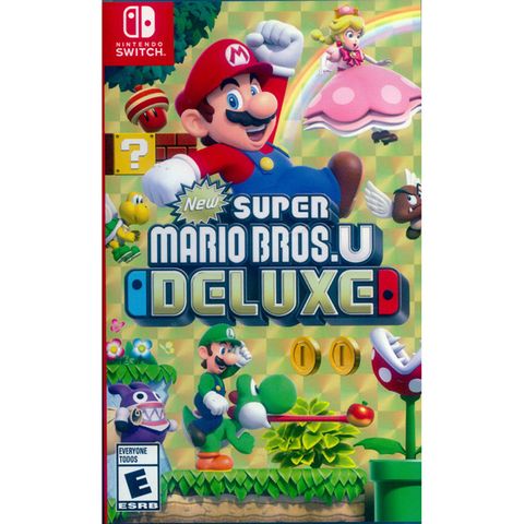 NS Switch《New 超級瑪利歐兄弟 U 豪華版 New Super Mario Bros. U Deluxe》中英日文歐版
