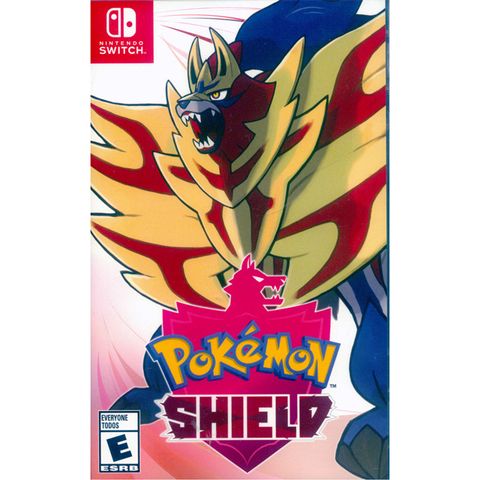 NS Switch《寶可夢 盾 Pokemon Shield》中英日文美版