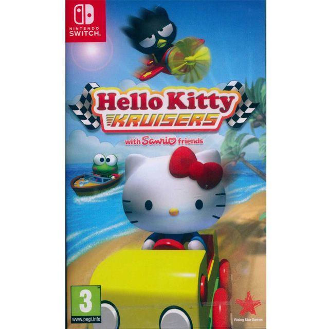 NS Switch《Hello Kitty 愛競速 Hello Kitty Kruisers with Sanrio Friends》英文歐版