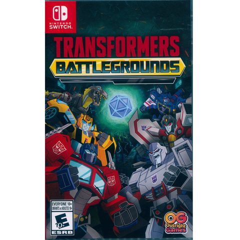 NS Switch《變形金剛：戰場 Transformers: Battlegrounds》中英日文美版