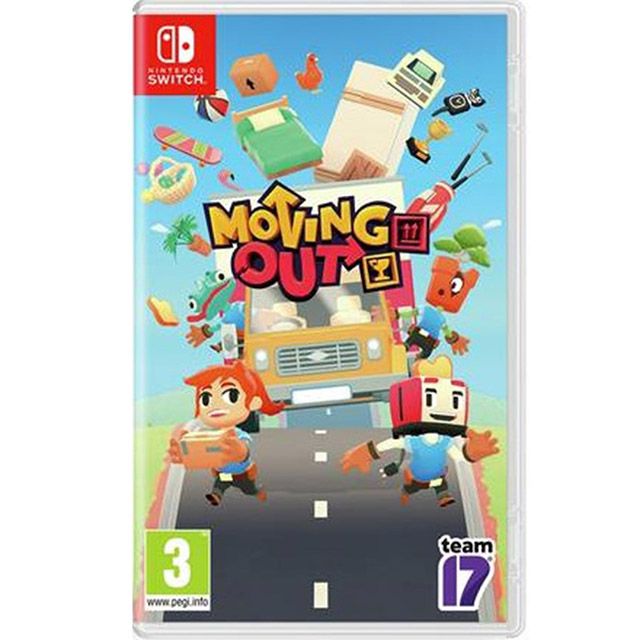 Nintendo 任天堂 NS Switch 《胡鬧搬家Moving Out》 國際中文版(支援中文)