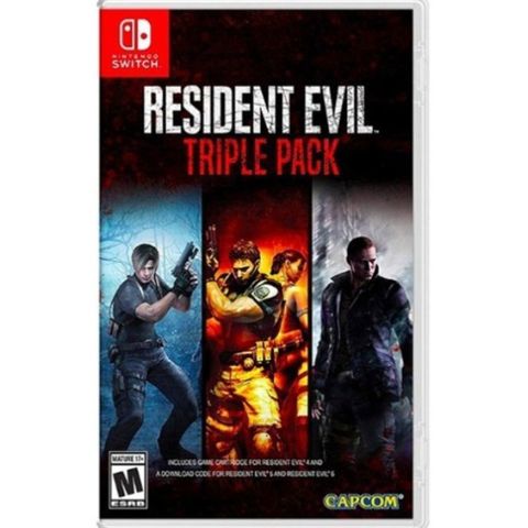 NS Switch 《惡靈古堡 三重包 Resident Evil Triple Pack》國際中文版