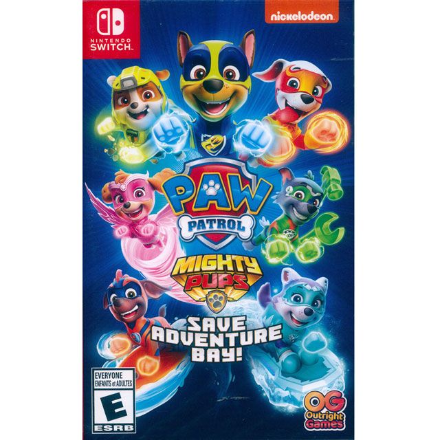 Nintendo 任天堂 NS Switch《汪汪隊立大功拯救冒險灣 Paw Patrol Mighty Pups Save Adventure Bay》英文美版