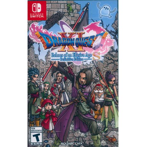 Nintendo 任天堂 NS Switch《 勇者鬥惡龍 XI S 尋覓逝去的時光DragonQuestXI: Echoes of an Elusive Age S  》中英日美版