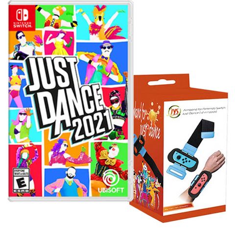 NS Switch 《Just Dance 舞力全開 2021 國際中文版》加《跳舞腕帶》