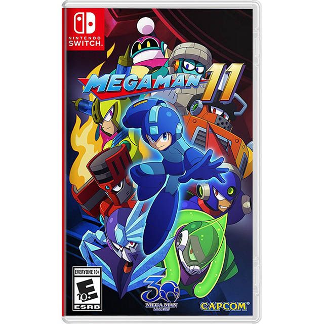 Nintendo 任天堂 NS Switch 《洛克人 11:命運的齒輪Mega Man 11》 國際中文版(支援中文)