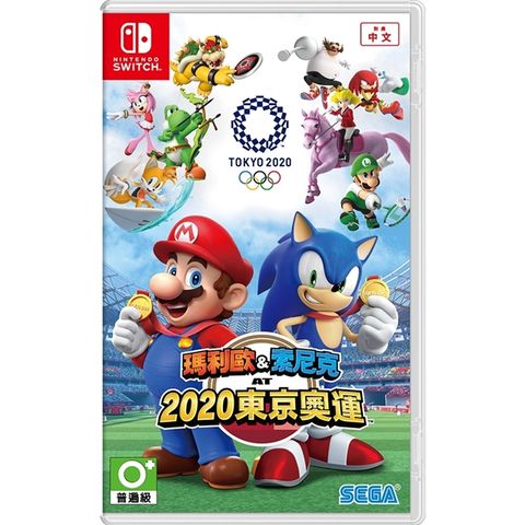 Nintendo Switch《瑪利歐 &amp; 索尼克 AT 東京奧運》中文版