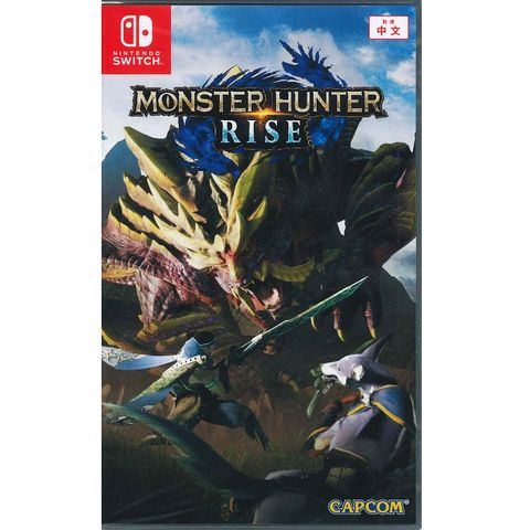 Nintendo 任天堂 Switch 魔物獵人 崛起 Monster Hunter Rise 中文版