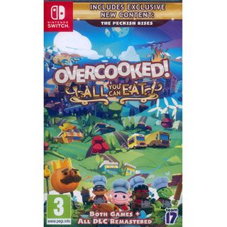 SWITCHINCLUDES EXCLUSIVENEW CONTENTTHE PECKISH OVERCOOKED  3BOTH GAMES ALL  REMASTERED17