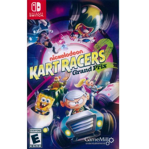 Nintendo 任天堂 NS Switch《尼克卡通賽車手 2 大獎賽 Nickelodeon Kart Racers 2: Grand Prix》中英文美版
