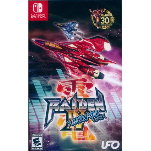 Nintendo 任天堂 NS Switch《雷電IV x 米卡多混音版 Raiden IV x MIKADO remix》英日文美版