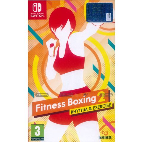 NS Switch《健身拳擊 2：節奏運動 (減重拳擊2) Fitness Boxing 2: Rhythm &amp;》中英日文歐版
