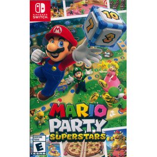 NS Switch《瑪利歐派對超級巨星Mario Party Superstars》中英日文美版- PChome 24h購物