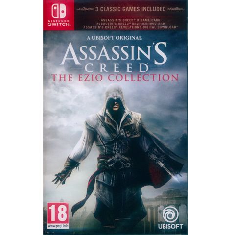 NS Switch《刺客教條 埃齊歐合輯 Assassins Creed The Ezio Collection》中英文歐版