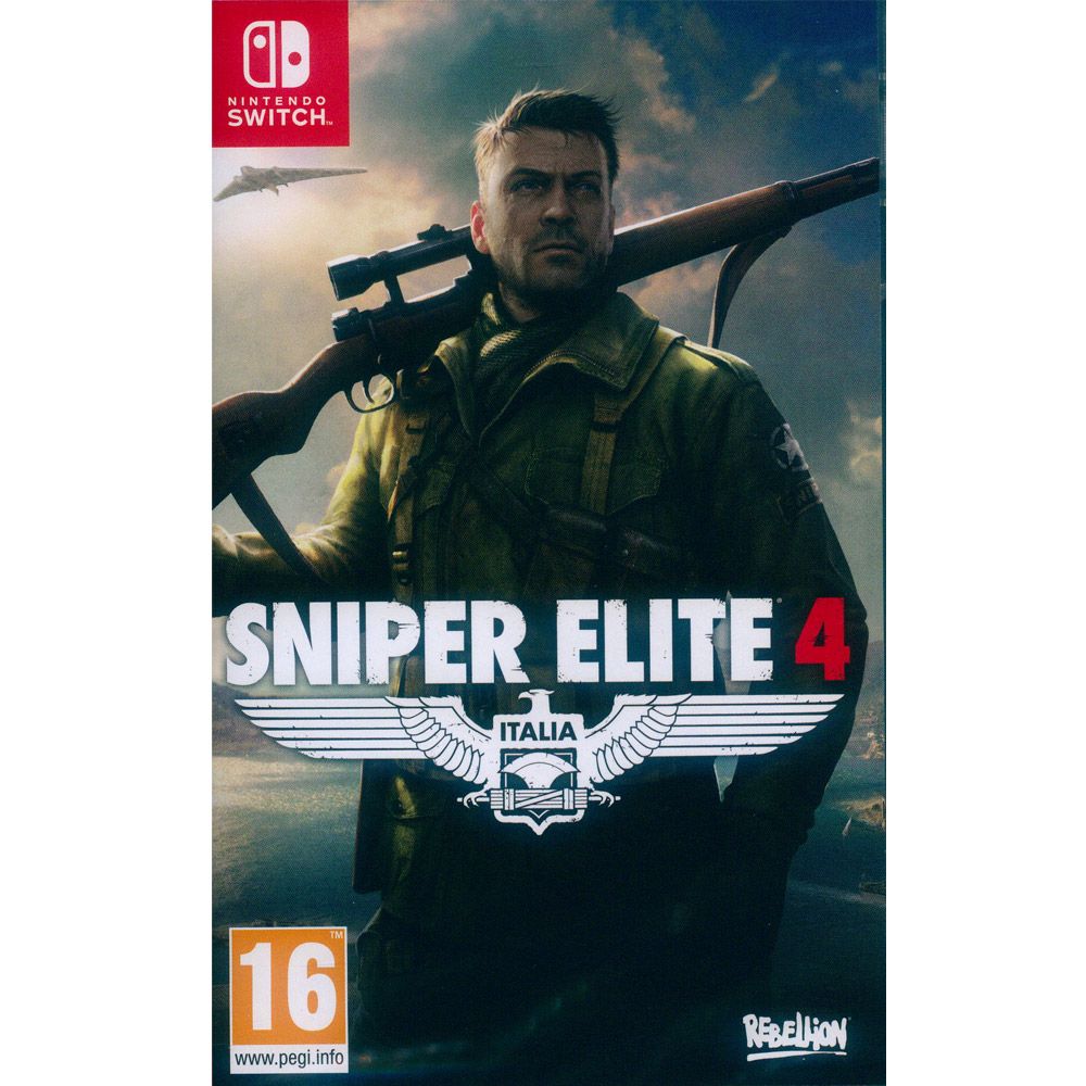 NS Switch《狙擊之神4 (狙擊精英4) Sniper Elite 4》中英文歐版