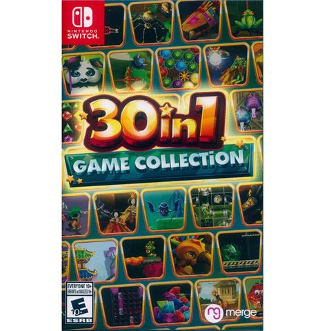 Nintendo 任天堂 NS Switch《30合1 遊戲合集 30 in 1 Game Collection》英文美版