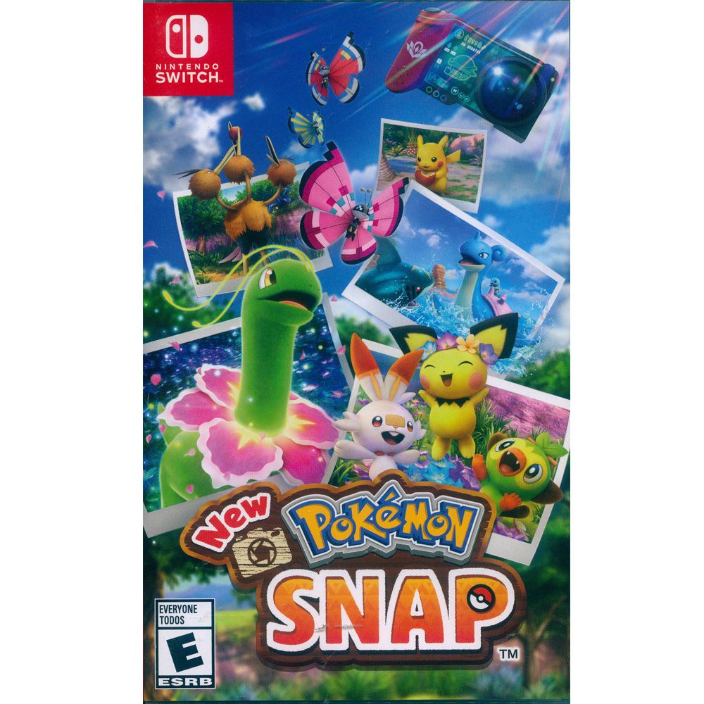 Nintendo 任天堂 NS Switch《 New 寶可夢隨樂拍 New Pokemon Snap》中英日文美版