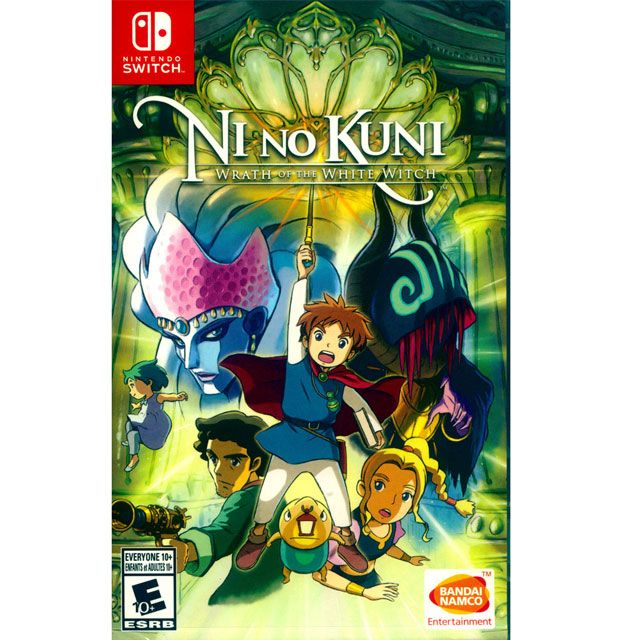 Nintendo 任天堂 NS SWITCH《二之國 白色聖灰的女王 Ni No Kuni: Wrath of the White Witch》英日文美版