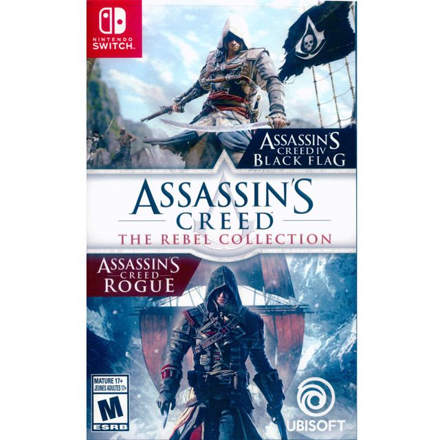 Nintendo 任天堂 NS Switch《刺客教條逆命合輯 Assassins Creed The Rebel Collection》中英日文美版