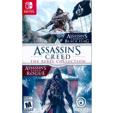 NS Switch《刺客教條：逆命合輯 Assassins Creed The Rebel Collection》中英日文美版