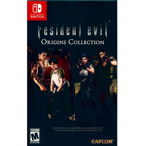 NS Switch《惡靈古堡 起源精選輯 Resident Evil Origins Collection》中英日文美版