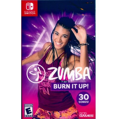 Nintendo 任天堂 NS Switch《拉丁有氧舞蹈健身 Zumba:Burn It Up!》中英日文美版