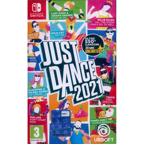 NS Switch《 舞力全開 2021 Just Dance 2021 》中英文歐版
