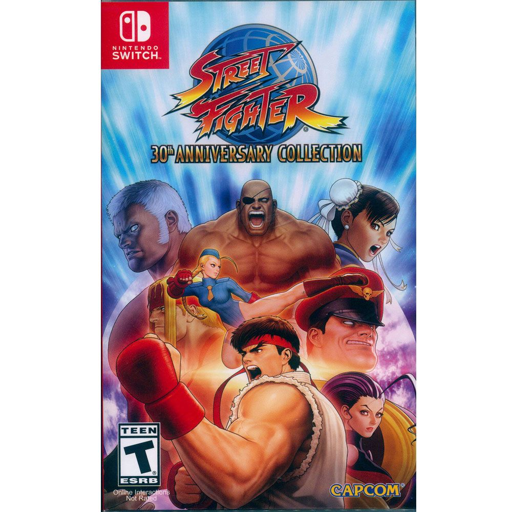 Nintendo 任天堂 NS Switch《 快打旋風 30 週年紀念合集 Street Fighter 30th Anniversary Collection》中英日文美版