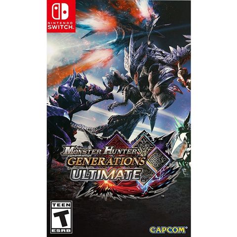 Nintendo 任天堂 NS Switch《魔物獵人 世代 終極版 Monster Hunter Generations Ultimate》中英文美版