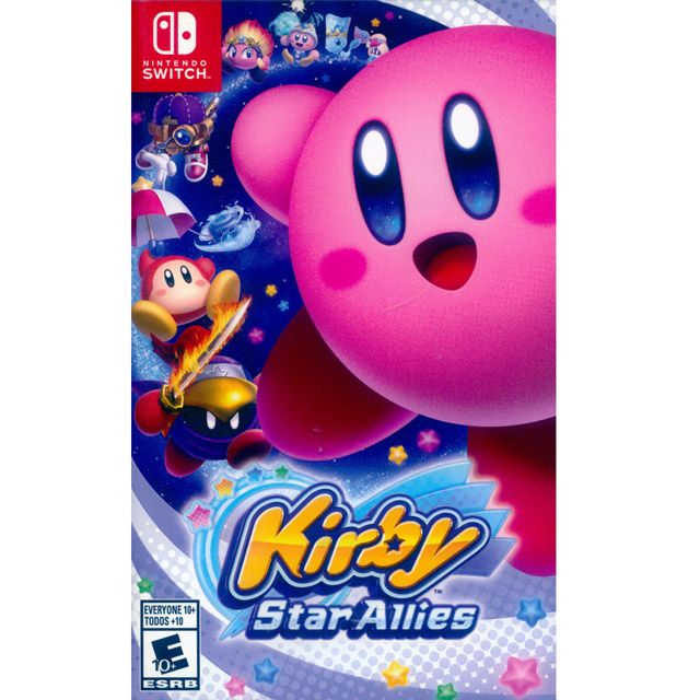 Nintendo 任天堂  Switch《星之卡比 新星同盟 Kirby Star Allies》中英日文美版