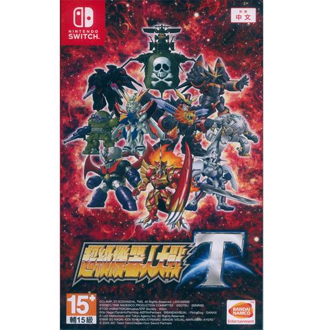 Nintendo 任天堂 NS Switch《超級機器人大戰 T Super Robot Wars T》中英日文亞版