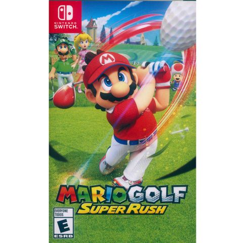 NS Switch《瑪利歐高爾夫 超級衝衝衝 Mario Golf Super Rush》中英日文美版