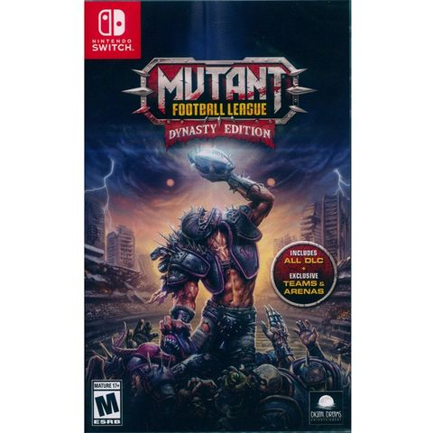 Nintendo 任天堂 NS Switch《異形橄欖球聯盟 皇家版 Mutant Football League: Dynasty Edition》英文美版