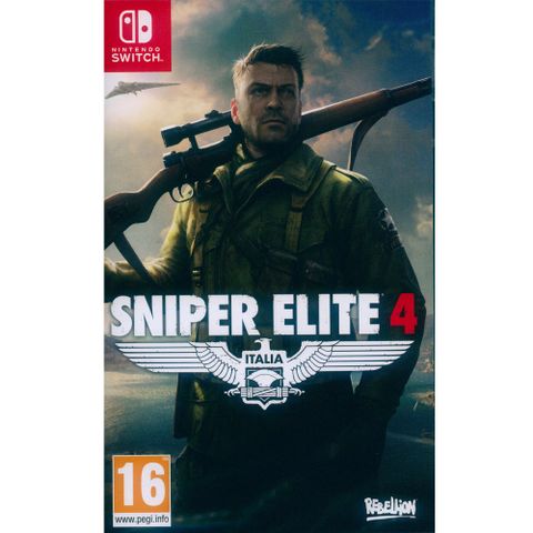 NS Switch《狙擊之神 4 (狙擊精英4) Sniper Elite 4》中英文歐版