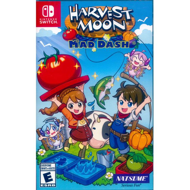 Nintendo 任天堂 NS Switch《豐收之月Mad Dash Harvest Moon: Mad Dash》中英文美版