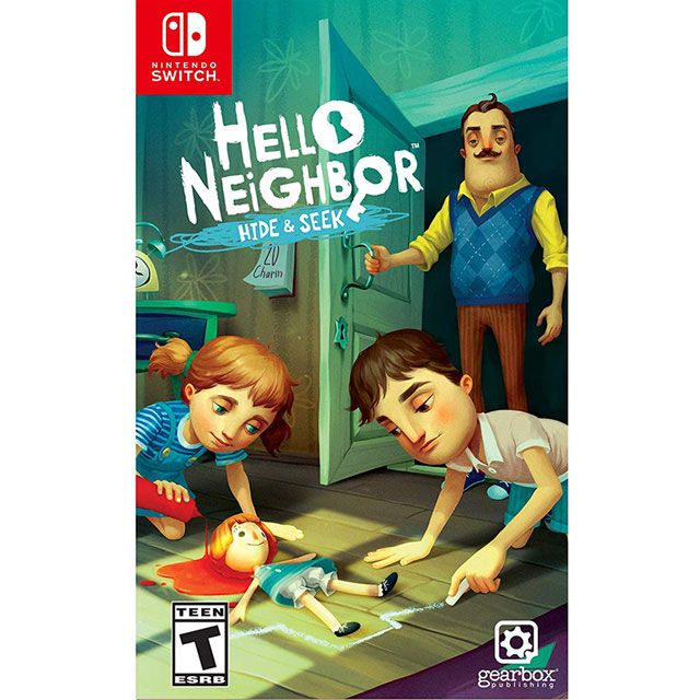 Nintendo 任天堂 NS Switch《你好鄰居捉迷藏 Hello Neighbor Hide and Seek》中英日文美版