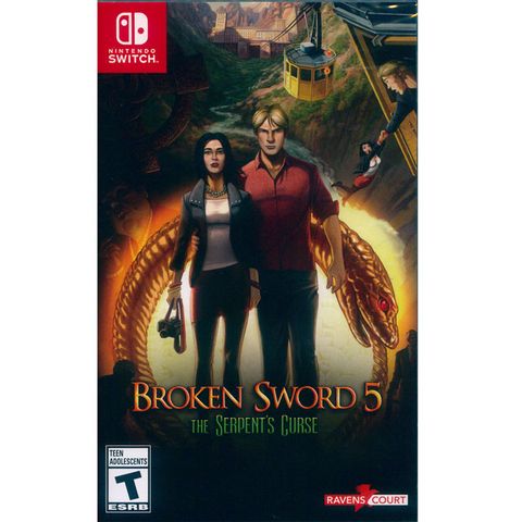 NS Switch《斷劍5：毒蛇的詛咒 Broken Sword 5 The Serpents Curse》英文美版