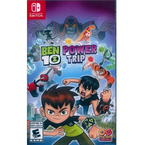 Nintendo 任天堂 NS Switch《少年駭客威力旅程 Ben 10: Power Trip》中英日文美版